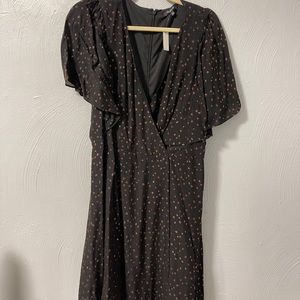 Madewell Cape Sleeve Mini Dress